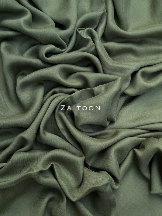 Premium Plain Modal Zaitoon Hijab