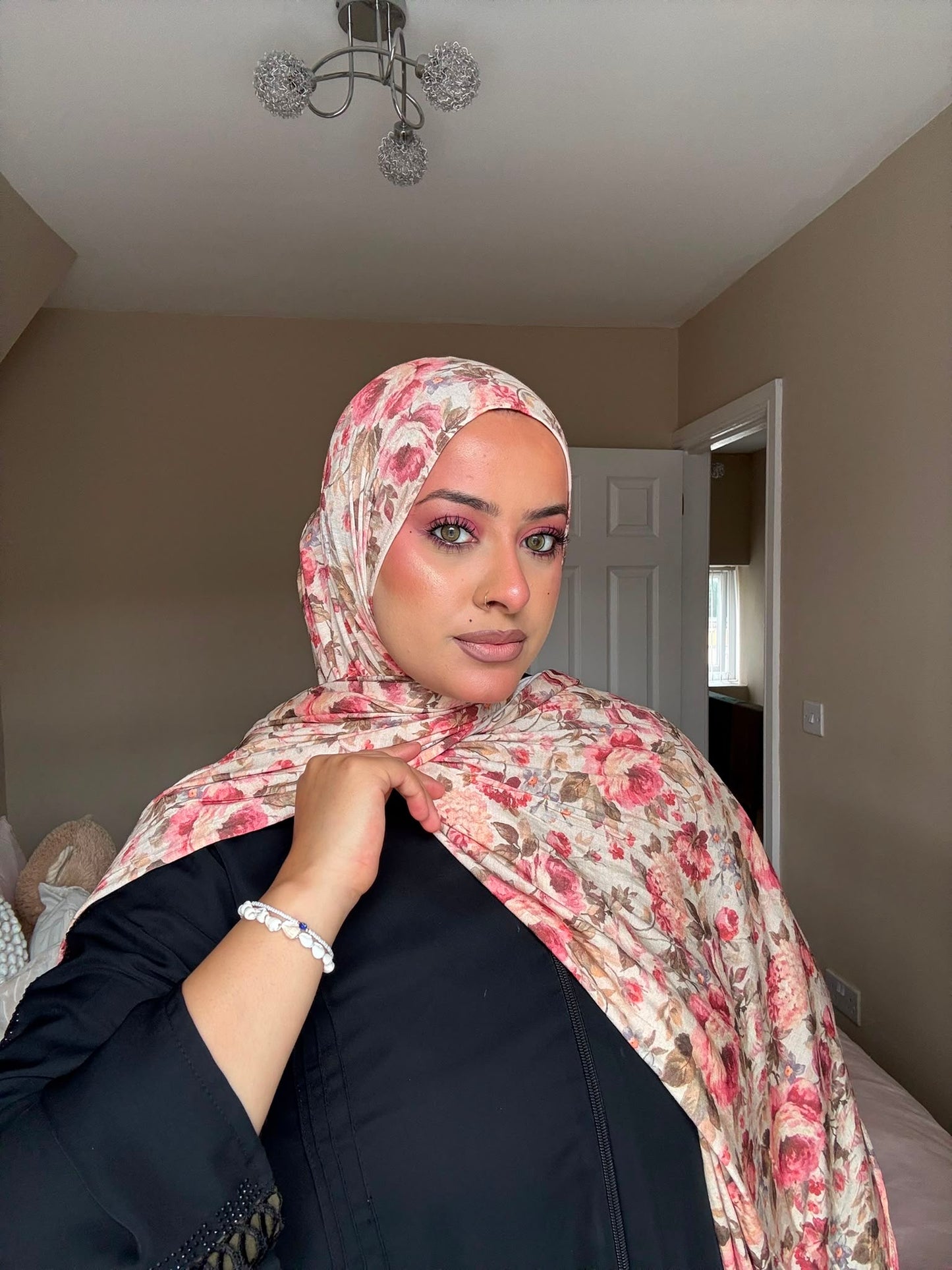 Premium Jersey Rose Bud Hijab