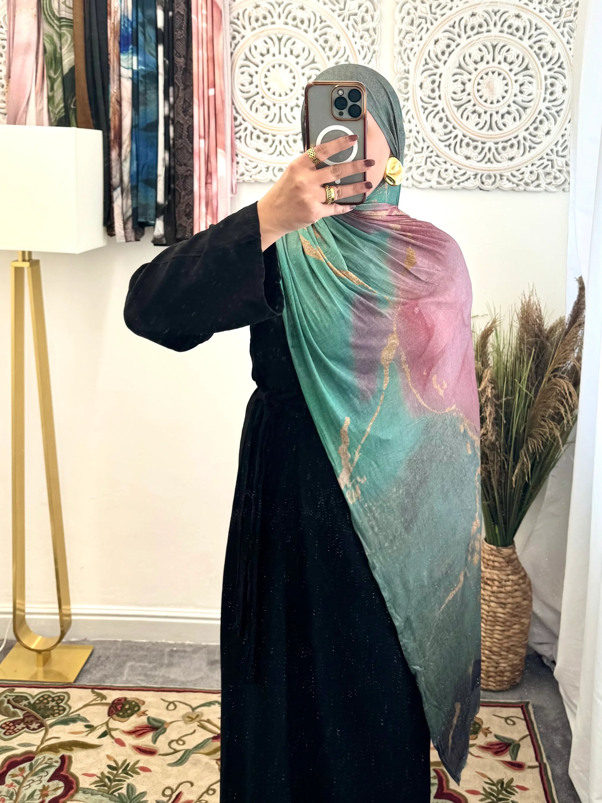 Premium Jersey Zapp Pink hijab - Hijab Junkie UK