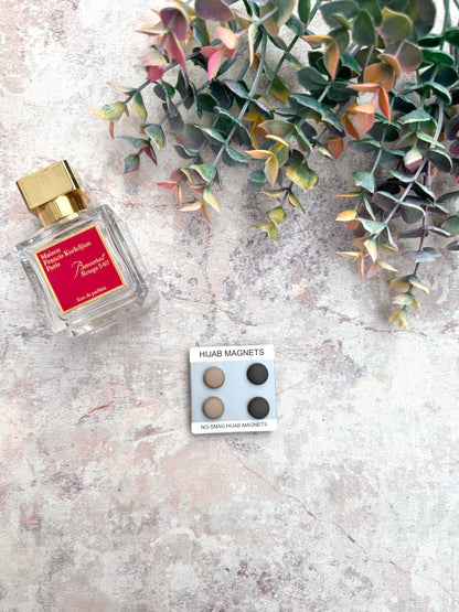 4 Magnet hijab pin set