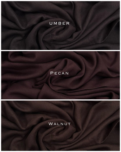 Premium Plain Modal Umber Hijab