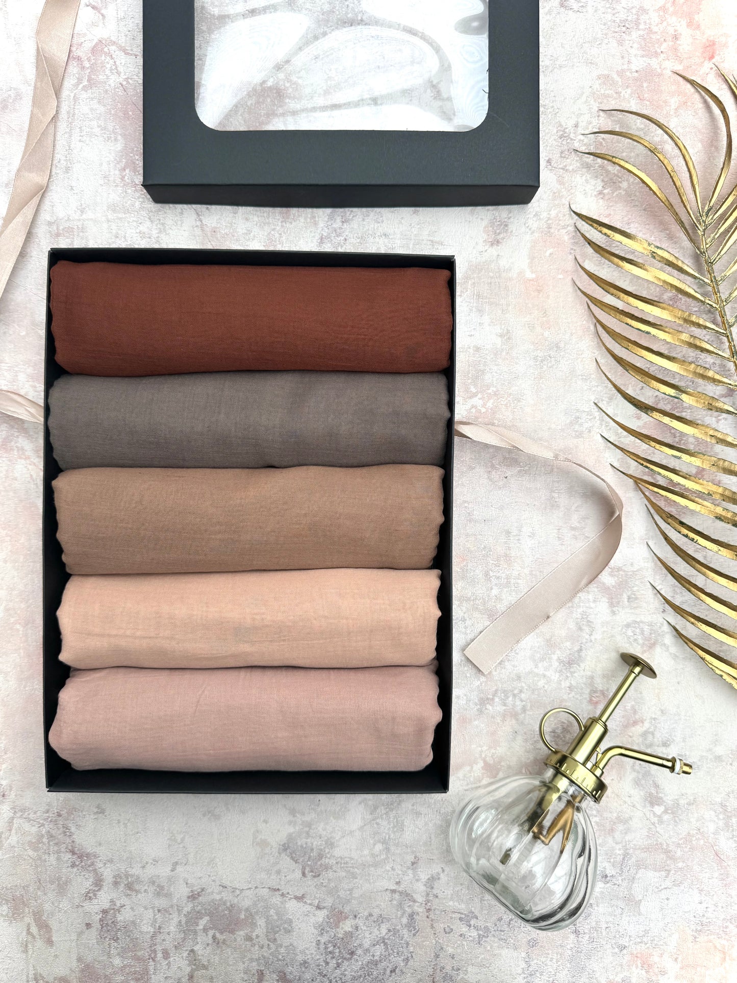 Malai Modal 5 truffle hijab gift set