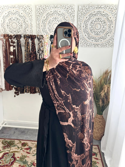 Premium Jersey Viper Luxe hijab - Hijab Junkie UK