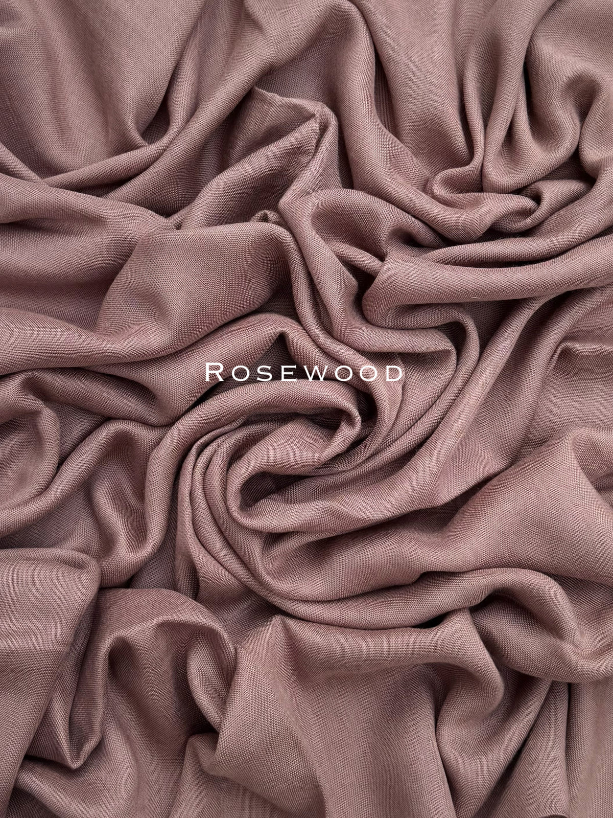 Premium Plain Modal Rosewood Hijab