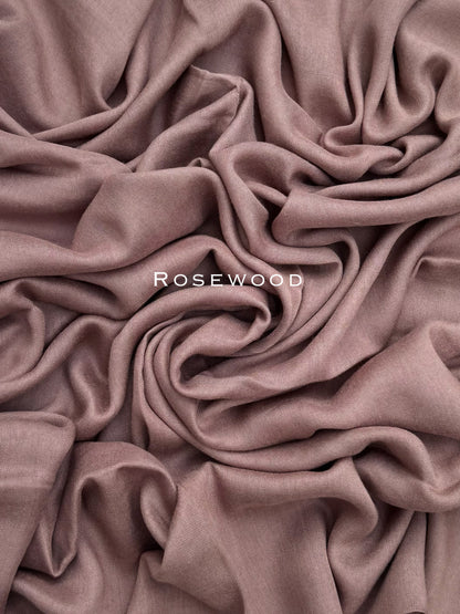 Premium Plain Modal Rosewood Hijab