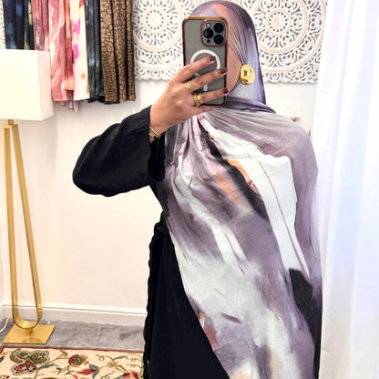 Premium Jersey Iris hijab - Hijab Junkie UK
