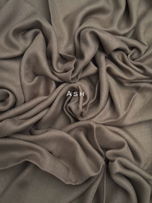 Premium Plain Modal Ash Hijab