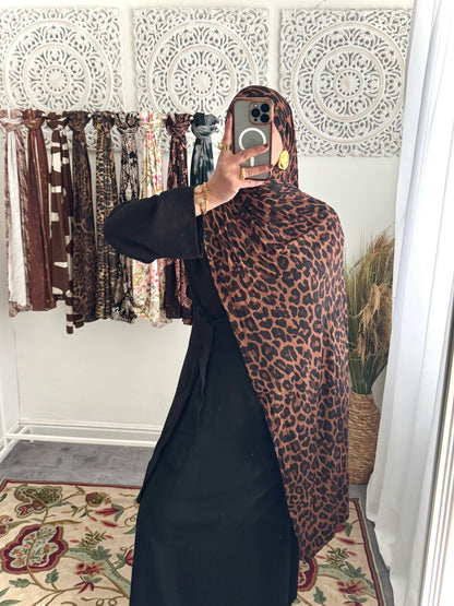 Premium Jersey Jaguar hijab - Hijab Junkie UK