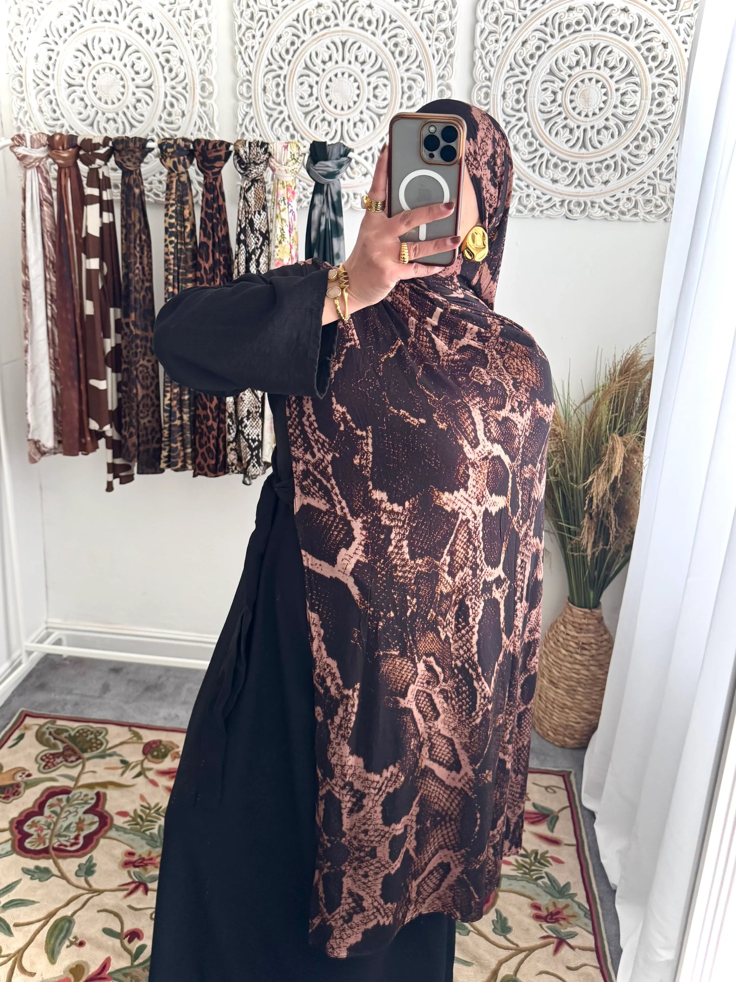 Premium Jersey Viper Luxe hijab - Hijab Junkie UK