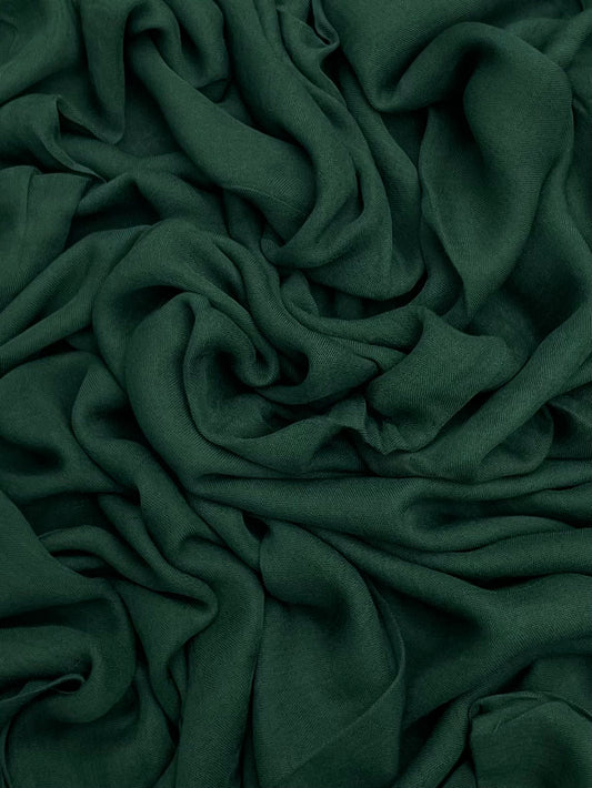 Maxi plain Turkish emerald hijab