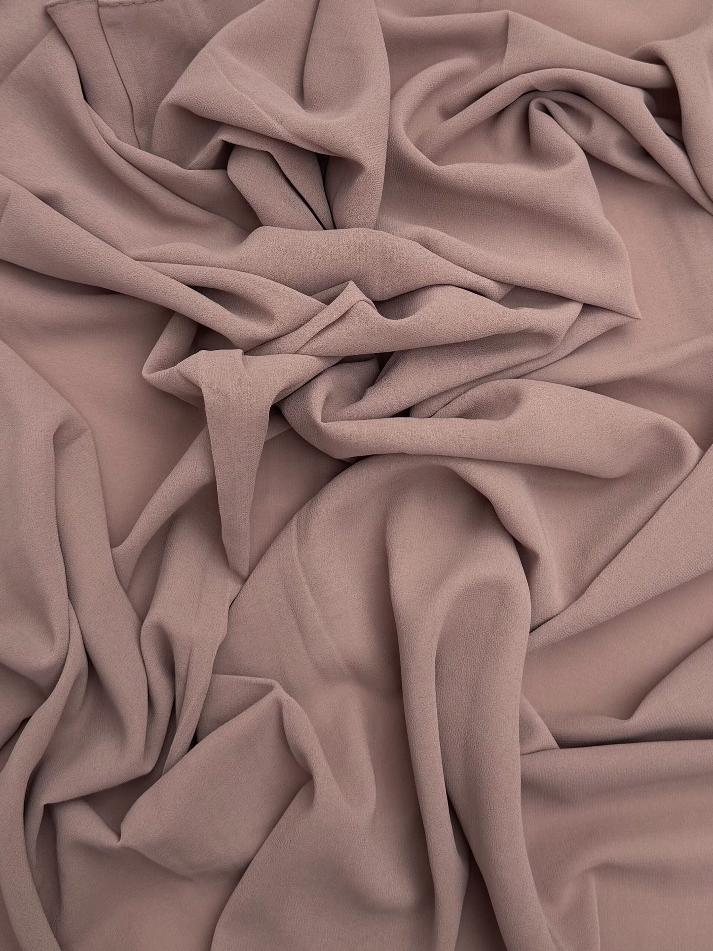 Maxi super premium chiffon pink nude hijab