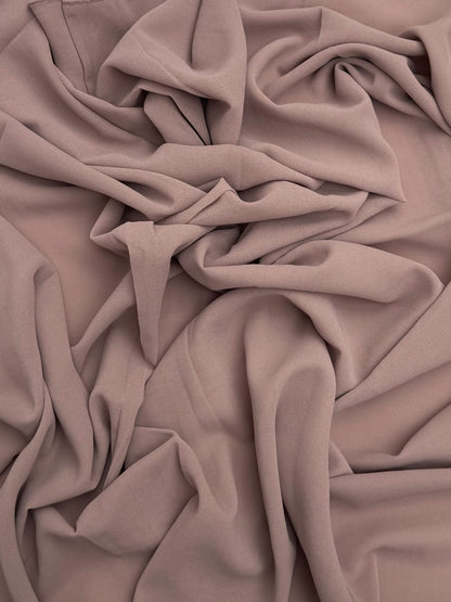 Maxi super premium chiffon pink nude hijab