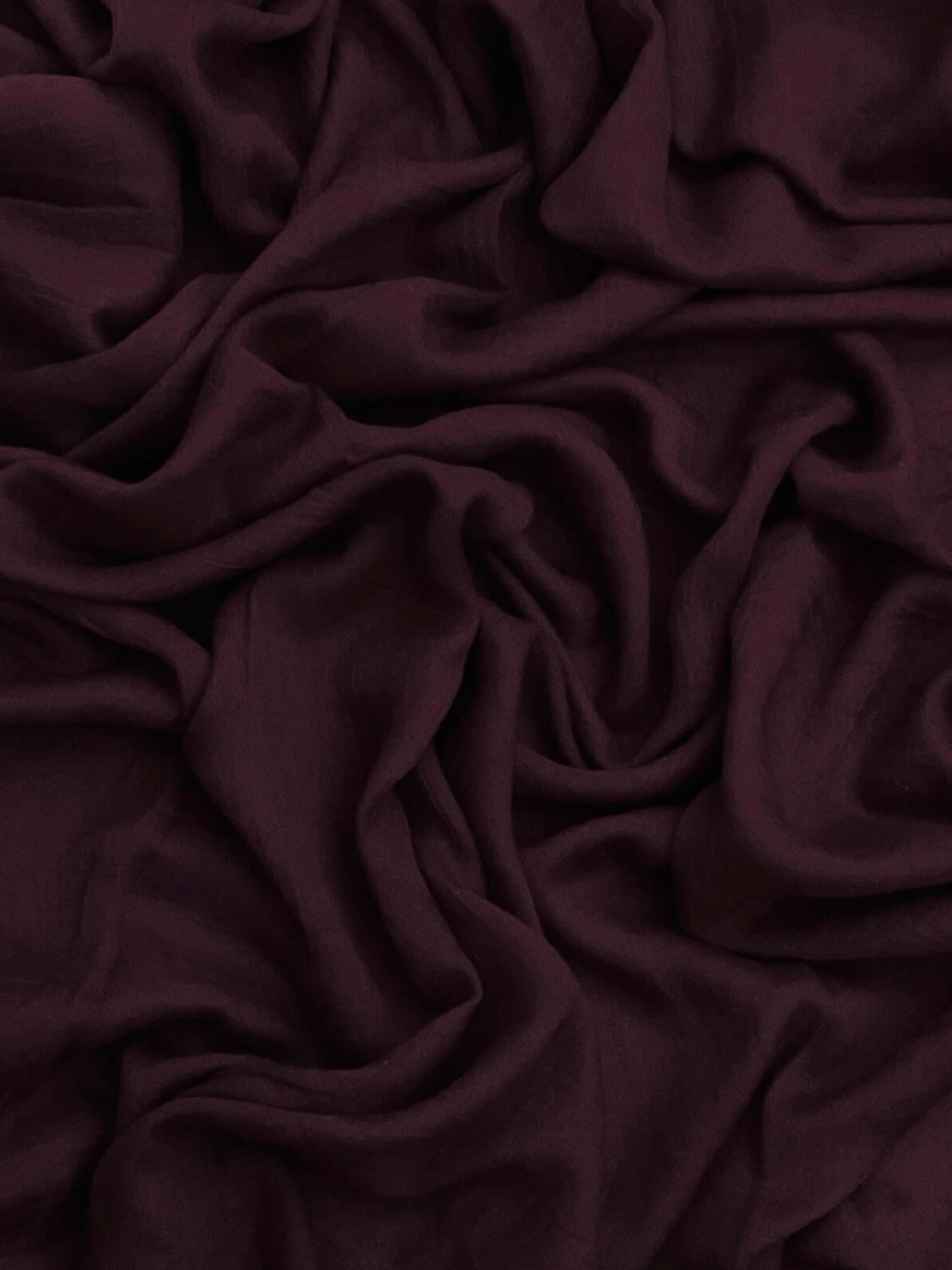 Modal Malai plain dark ruby maxi hijab