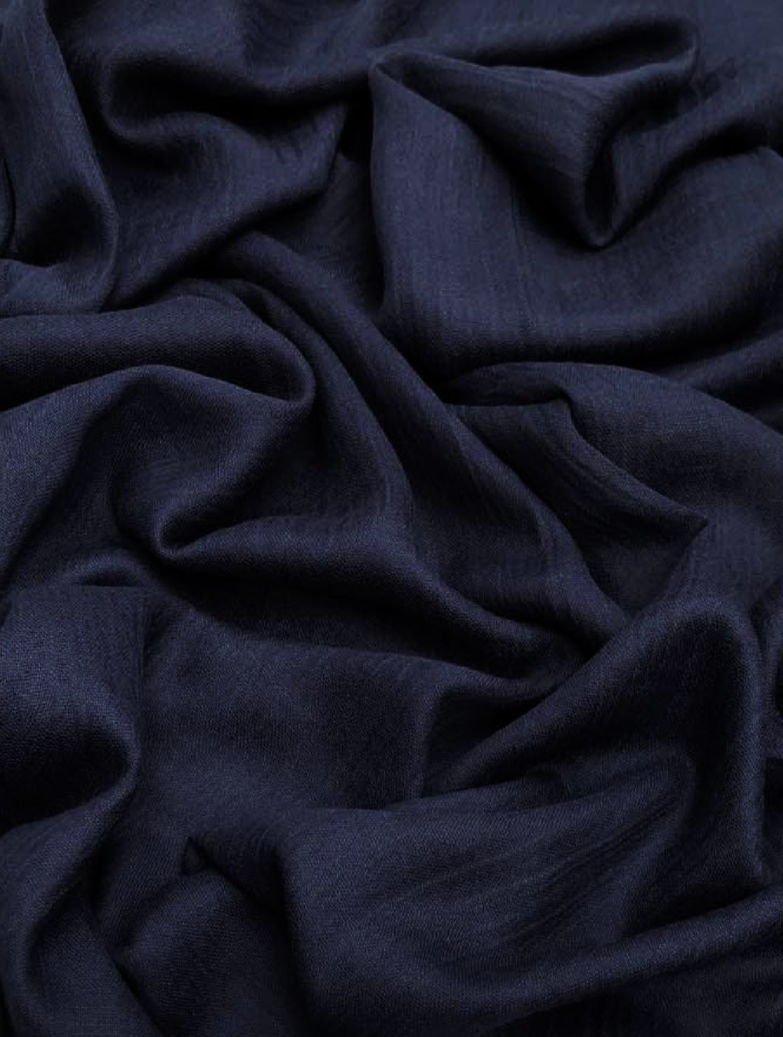 Maxi plain modal denim blue hijab