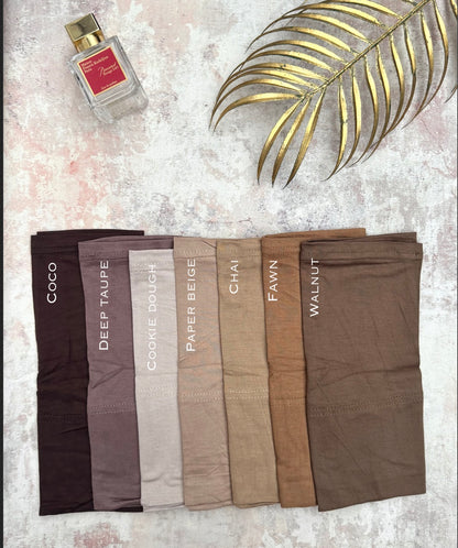 NEW Premium Jersey Under tube hijab cap