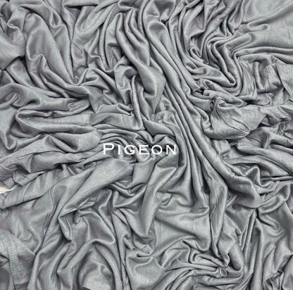 Standard & Maxi premium stitched jersey plain pigeon hijab