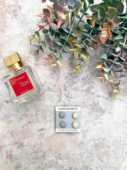 4 Magnet hijab pin set