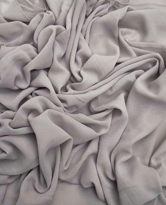 maxi super premium chiffon clay hijab