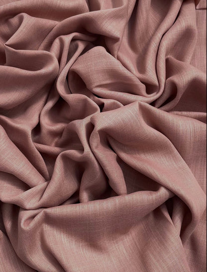 Maxi plain Turkish smooth rose pink hijab