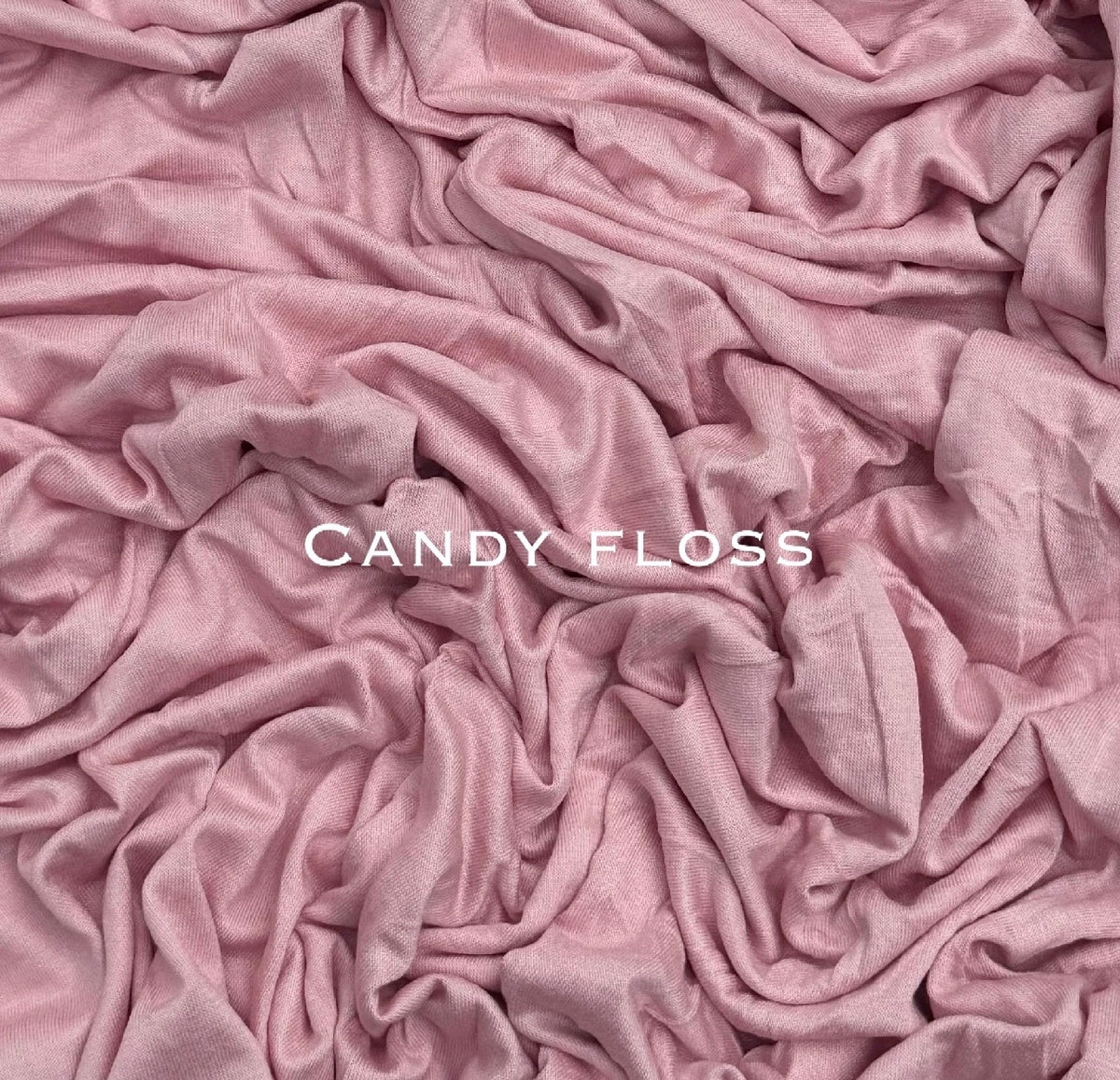 Standard premium stitched jersey plain candy floss hijab