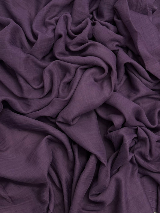 Modal Malai plain mauve maxi hijab
