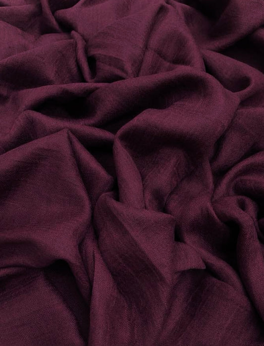 Modal maxi plain dark maroon hijab