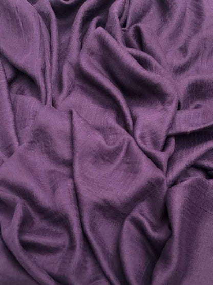 Modal maxi plain aubergine hijab