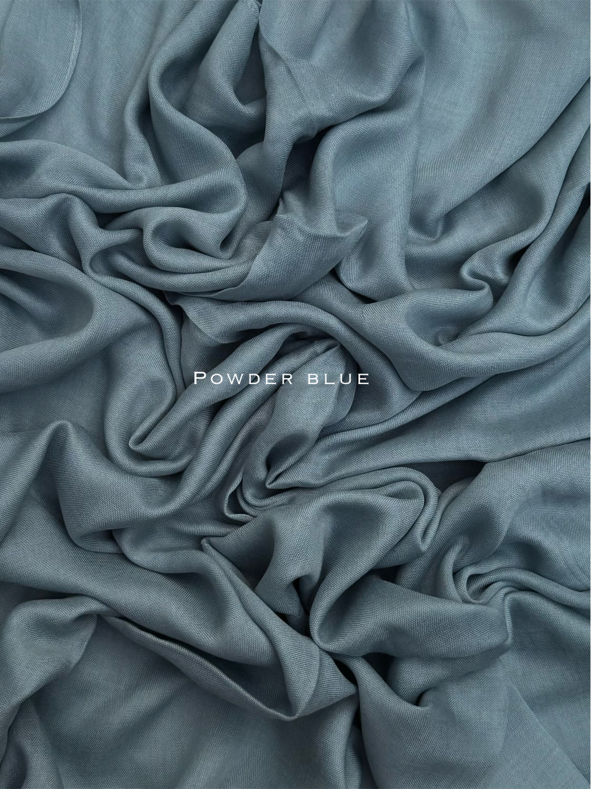 Premium Plain Modal Baby Blue Hijab