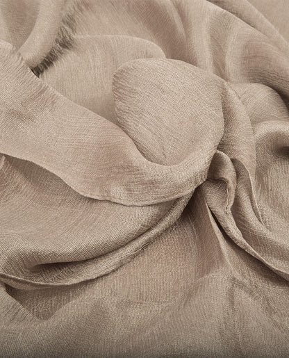 luxury Indian plain latte maxi hijab