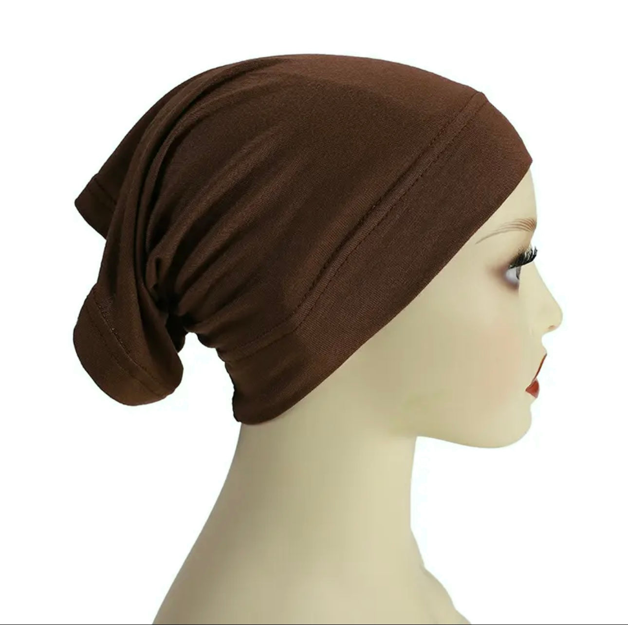 Under tube hijab cap in 24 colours to choose from