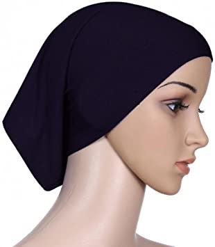 Under tube hijab cap in 24 colours to choose from